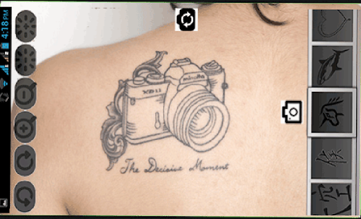 Tatto art by camera Screenshots 2
