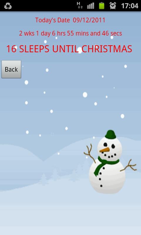 Countdown to Christmas Screen 2