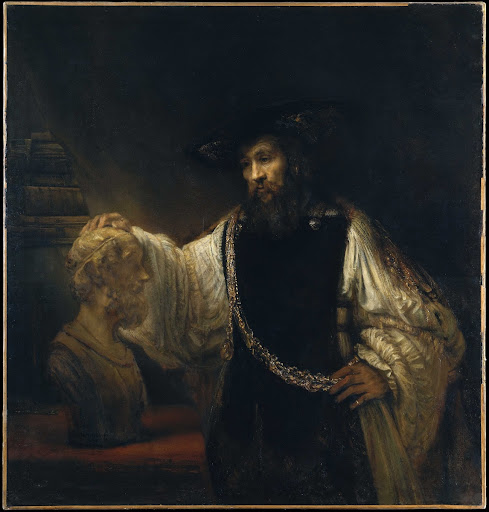 Aristotle with a Bust of Homer
