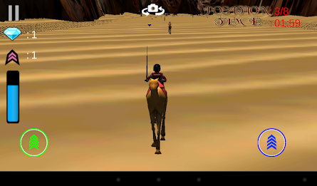 Camel race 3D poster 2