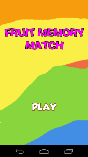 Fruit Memory Match Puzzle