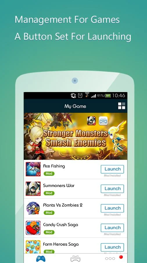 Xmodgames - screenshot