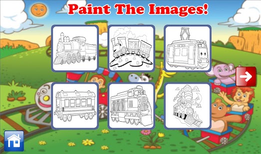 Lastest Train Coloring Book For Kids APK for Android