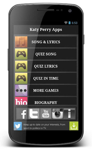 Katy Perry Songs and Games App