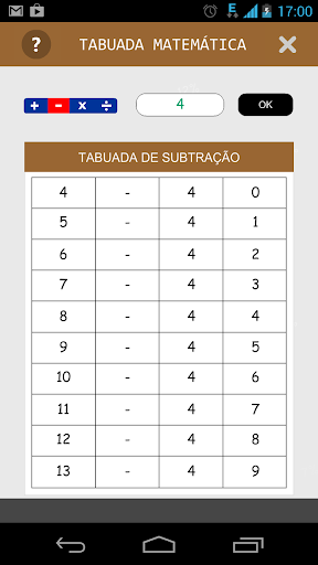 【免費教育App】Tabuada Matemática-APP點子