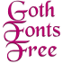 Goth Fonts for FlipFont free3.22.0