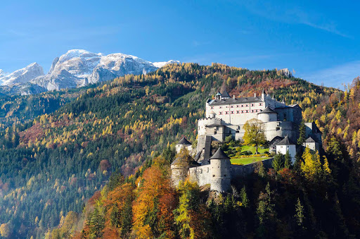 hohenwerfen-fortress-Austria - Hohenwerfen Castle near Werfen, Austria. Now that's what we call a castle!