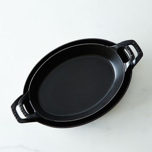 Staub Large Cast Iron Oval Roasting Dishes on Food52