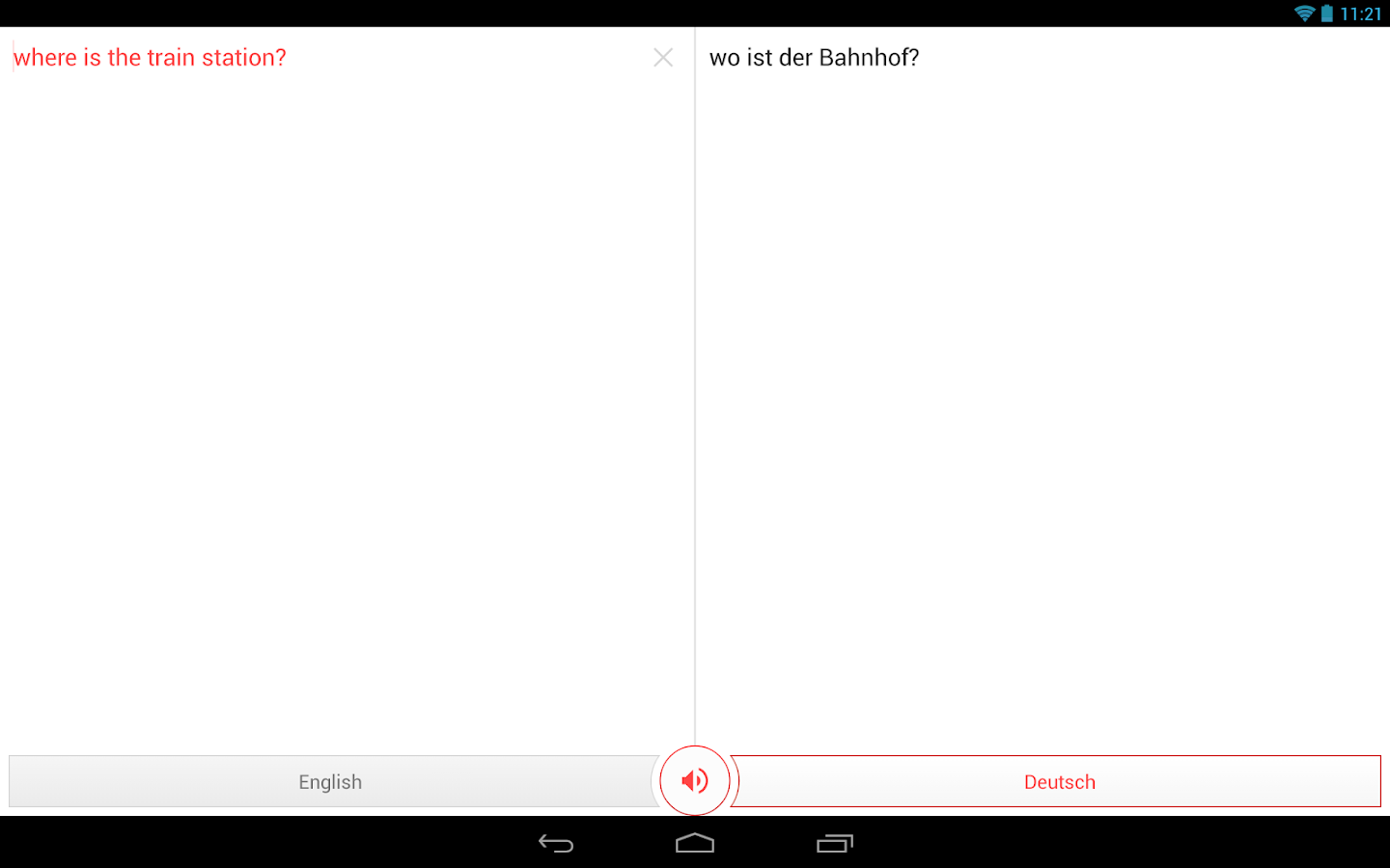 Google Tradutor - screenshot