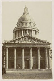 Voorzijde van het Panthéon in Parijs