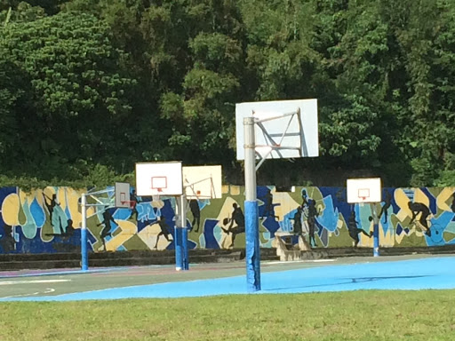 籃球場壁畫