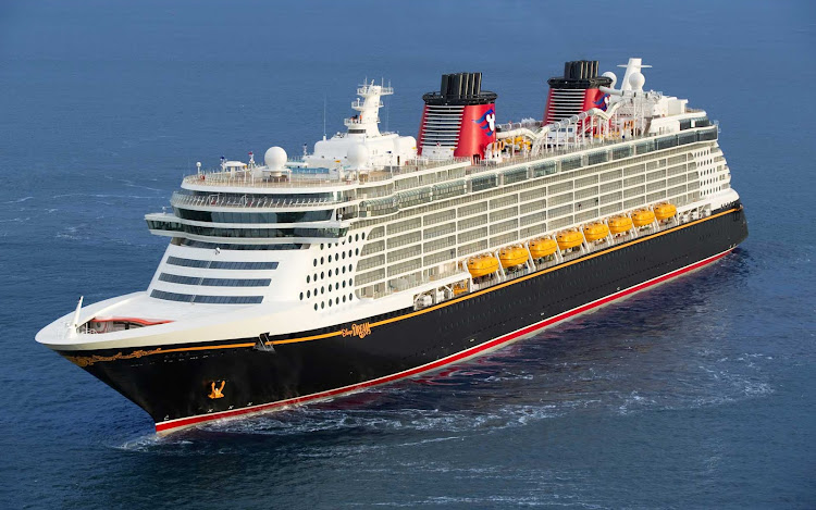 Disney Dream en route to the Bahamas. The ship does mostly 3- and 4-night sailings from Port Canaveral, Fla., with Castaway Cay as the chief destination.  
