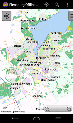 Flensburg Offline City Map