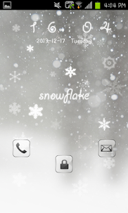 Snowflake go locker theme Screenshots 2