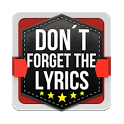 Dont Forget The Lyrics 2013 icon