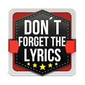Dont Forget The Lyrics 2013 icon
