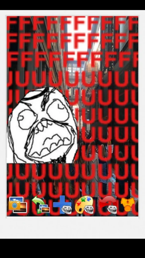 Rage Meme Camera Free - screenshot