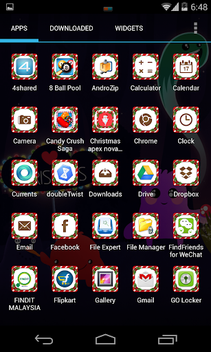 Christmas apex nova theme