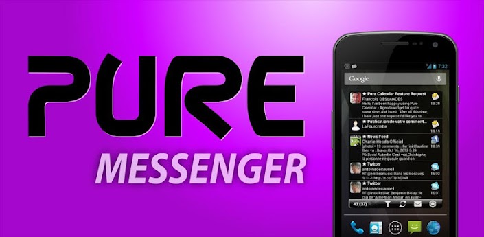 Pure messenger widget