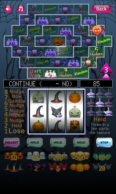Spooky Slot Machine (Ads Free) Screen 2