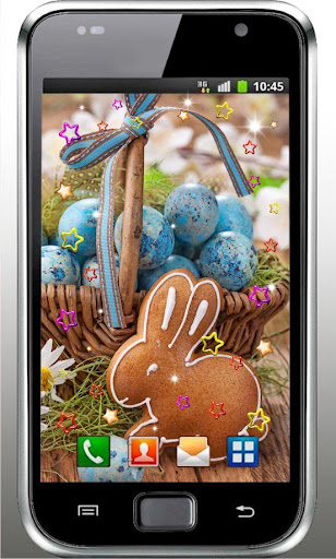 Chocolate Bunny live wallpaper