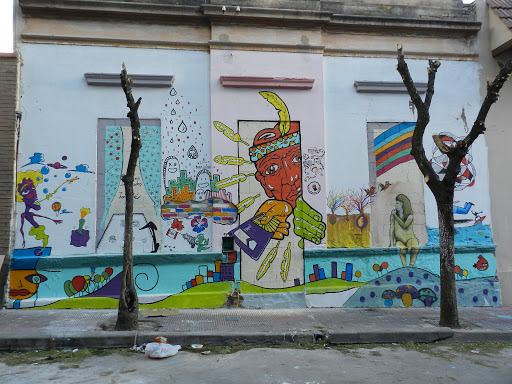 Graffiti en Pasaje Carlucci