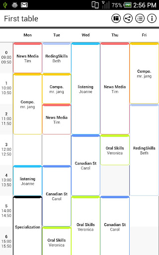 시간표 Simple TimeTable