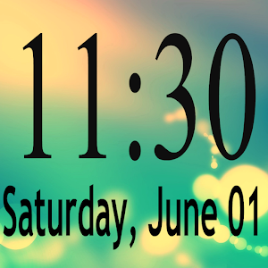 Clock Widget 1