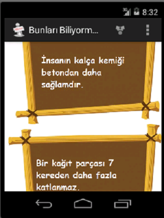 BUNLARI BİLİYOR MUYDUNUZ