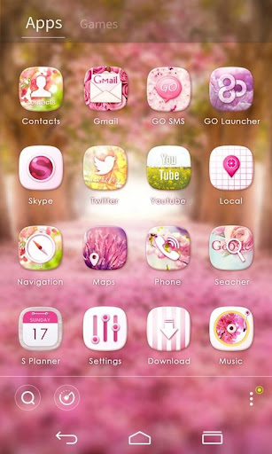 【免費個人化App】Flower Whisper GO Theme-APP點子