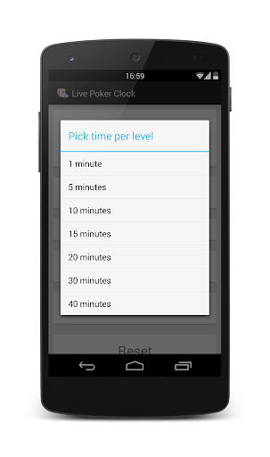 【免費工具App】Live Poker Clock-APP點子