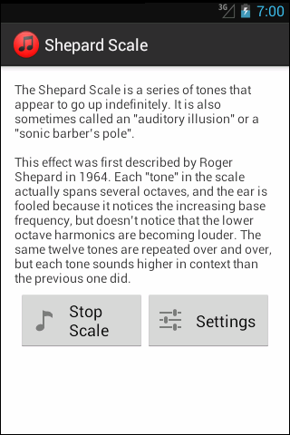 Shepard Scale