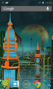 Space City Live Wallpaper - screenshot thumbnail