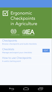 ILO Agriculture Checkpoints Screenshots 0