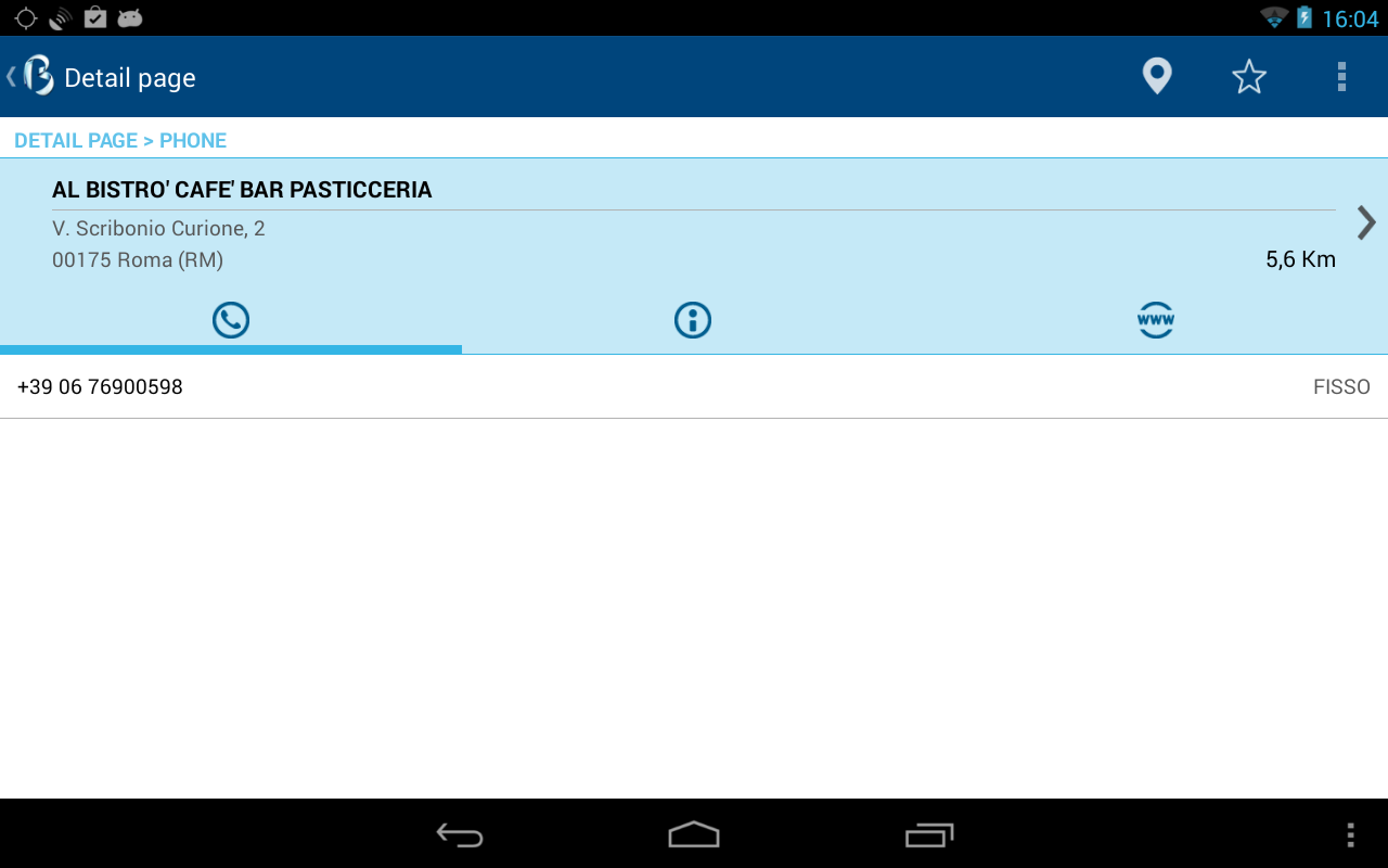 PagineBianche Android Apps on Google Play