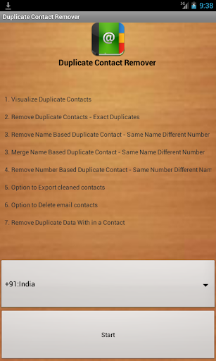 Duplicate Contacts Remover