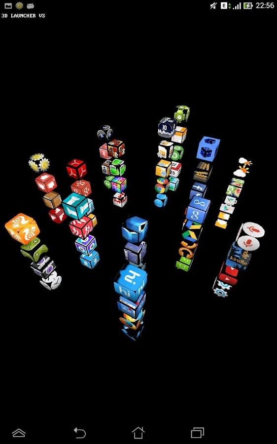    3D LAUNCHER VS- screenshot  
