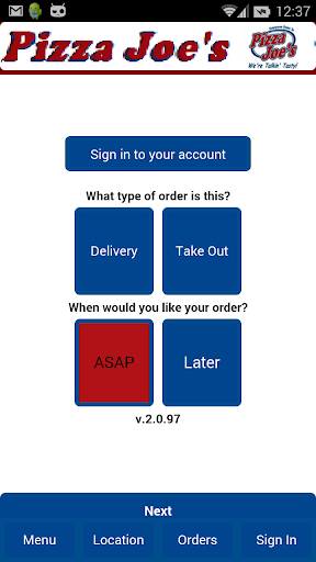 Pizza Joe's - Online Ordering