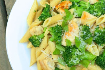 Chicken Broccoli Pasta with Lemon Butter Sauce