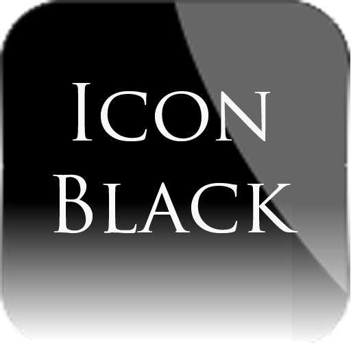Icon Black Theme Nova/APEX/ADW 個人化 App LOGO-APP開箱王