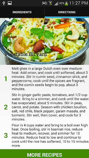 Vegetable Biryani Recipes