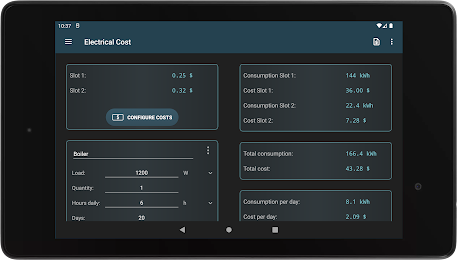 Electrical Cost 6