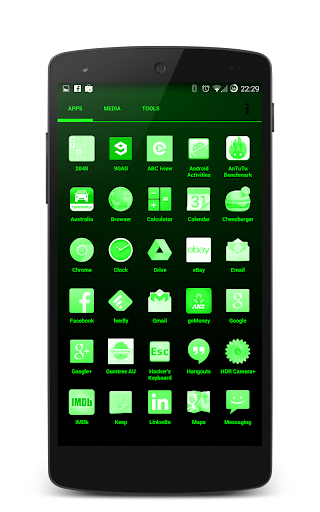 【免費個人化App】Shades Green Icon Pack-APP點子