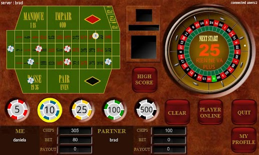 Roulette Multiplayer