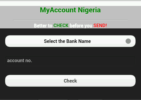 MyAccount Nigeria