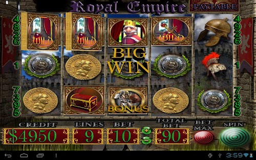 Android application Royal Empire - Slot Machine screenshort