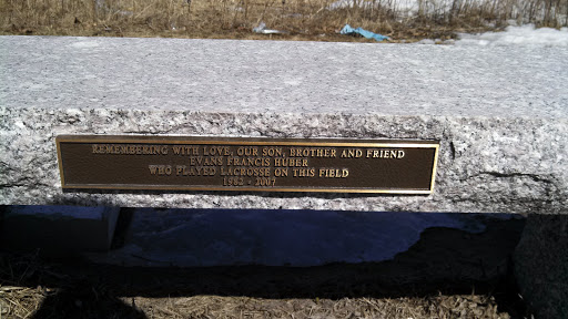 Evans Francis Huber Memorial Bench