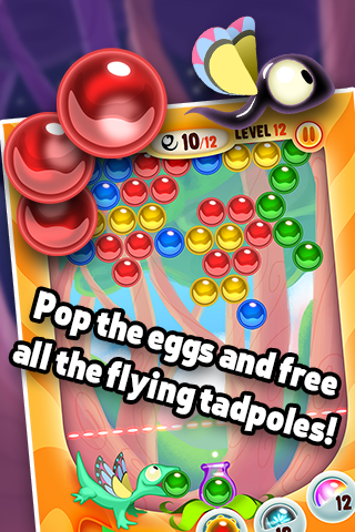 【免費解謎App】Gecko Pop - Bubble Shooter-APP點子