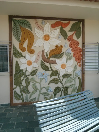 Mural Margaridas Brancas