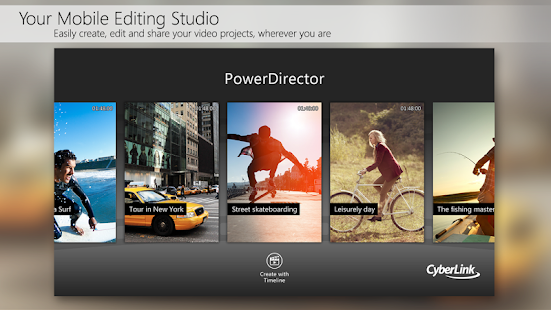  ‪PowerDirector Video Editor App‬‏- صورة مصغَّرة للقطة شاشة  